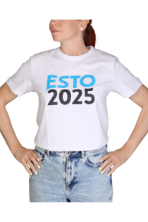 ESTO 2025 white T-shirt | Sokisahtel