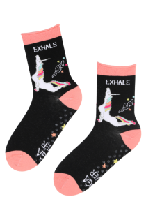 EXHALE anti-slip cotton socks | Sokisahtel