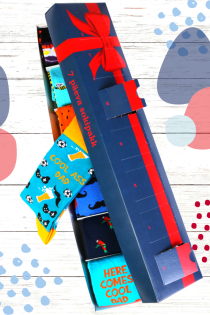 COOL ASS DAD father's day surprise package with 7 pairs of socks | Sokisahtel