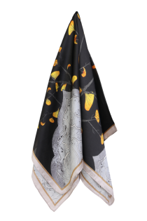 FLORENCE black shawl | Sokisahtel