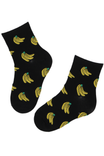 FRUIT banana cotton socks for kids | Sokisahtel