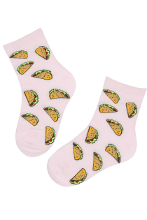 FRUIT taco cotton socks for kids | Sokisahtel