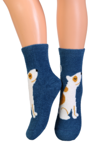 FURBI blue warm socks for kids | Sokisahtel