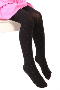 GAIA black tights for kids | Sokisahtel