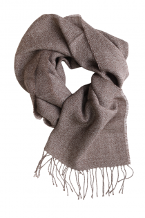 Alpaca wool brown scarf | Sokisahtel