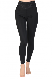 HANNA black slim-fit leggings for women | Sokisahtel