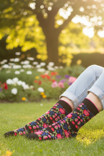 HILLE cotton socks | Sokisahtel