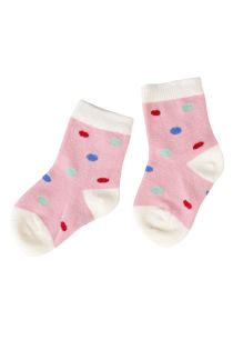 Хлопковые носки в горошек для малышей HOLLIS | Sokisahtel