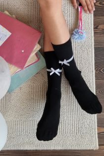 IDA socks with a bow | Sokisahtel