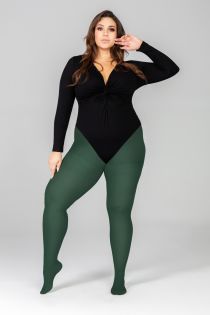 QUEEN PLUS 50DEN emerald tights | Sokisahtel