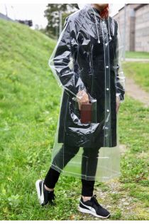 Transparent reusable raincoat | Sokisahtel