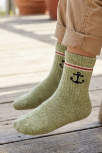 JEFF green soft socks for little sea friends | Sokisahtel