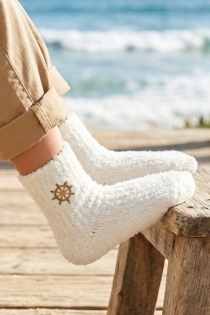 JEFF white soft socks for little sea friends | Sokisahtel
