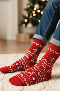JORMA punased põdraga jõulusokid | Sokisahtel