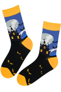 KARLIS haunted castle Halloween Socks | Sokisahtel