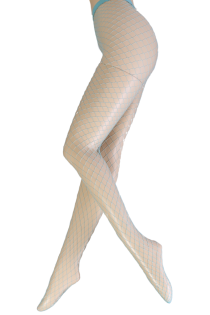 KLAUDIA light blue fishnet tights | Sokisahtel