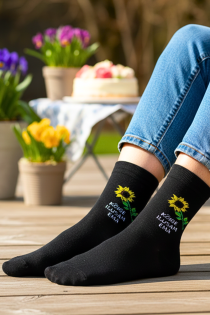 ILUS EMA päevalilledega emadepäeva sokid | Sokisahtel