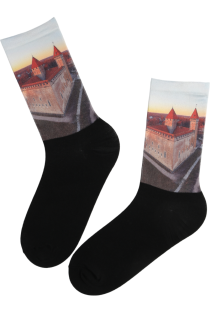 KURESSAARE LOSS print pattern socks