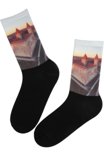 KURESSAARE LOSS print pattern socks | Sokisahtel