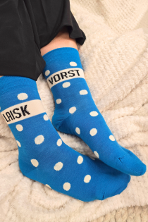 LAISKVORST sinised meriinovillased sokid