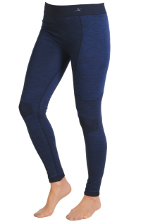 LANA merino wool leggings in dark blue | Sokisahtel