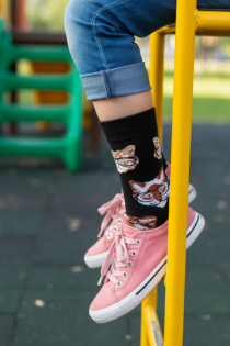 LAYLA kassidega puuvillased sokid lastele | Sokisahtel