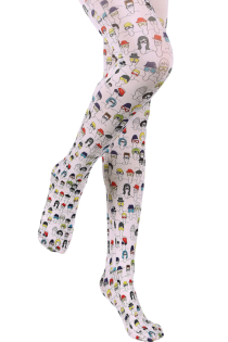 LEENU print pattern tights