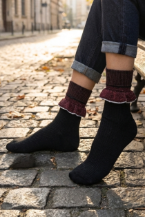 Pierre Mantoux LELLA musta värvi sokid | Sokisahtel