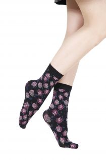 LISETTE lilac 60 DENIER socks for women | Sokisahtel