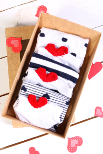 LEELO gift box with 3 pairs of socks | Sokisahtel