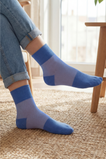 Pierre Mantoux MAJJA blue socks | Sokisahtel