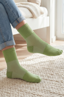 Pierre Mantoux MAJJA green socks | Sokisahtel