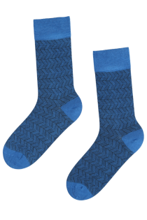 MANU blue suit socks | Sokisahtel