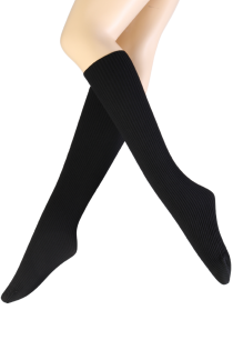 MARIPOSA black knee-highs