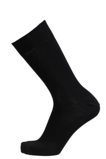 Костюмные носки из вискозы чёрного цвета в лаконичном стиле MARLON | Sokisahtel