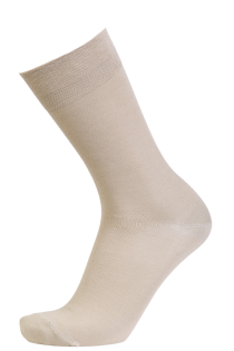 MARLON beige viscose socks | Sokisahtel