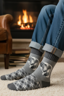 MARU hallid villased jääkaruga soojad sokid | Sokisahtel