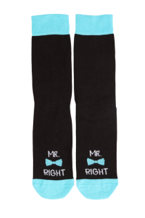 MR RIGHT Valentine's Day socks for men | Sokisahtel