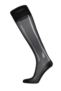 NADY black support knee-highs for women | Sokisahtel