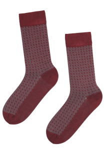 NEEMO burgundy suit socks | Sokisahtel