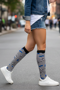 Sarah Borghi NICOLETTA sinisega põlvikud | Sokisahtel