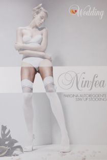 Gaetano Cazzola NINFEA stay up stockings for weddings | Sokisahtel