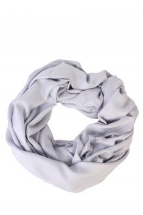 Alpaca Royal wool and silk silver-gray shawl | Sokisahtel