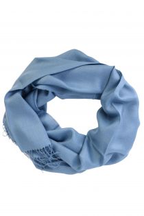 Alpaca wool and silk sea blue shawl | Sokisahtel
