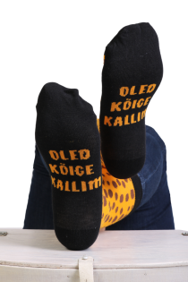 OLED KÕIGE KALLIM cotton socks with dots | Sokisahtel