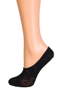 Женские короткие носки-следки черного цвета OPERATO | Sokisahtel