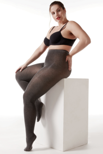 plus size musta värvi sukkpüksid