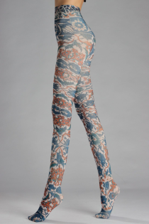 ORNA colorful print tights 