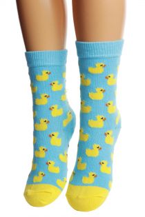 PARDIRALLI light blue cotton socks for children | Sokisahtel