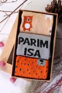 Father's Day gift box KARDO with 3 pairs of socks | Sokisahtel